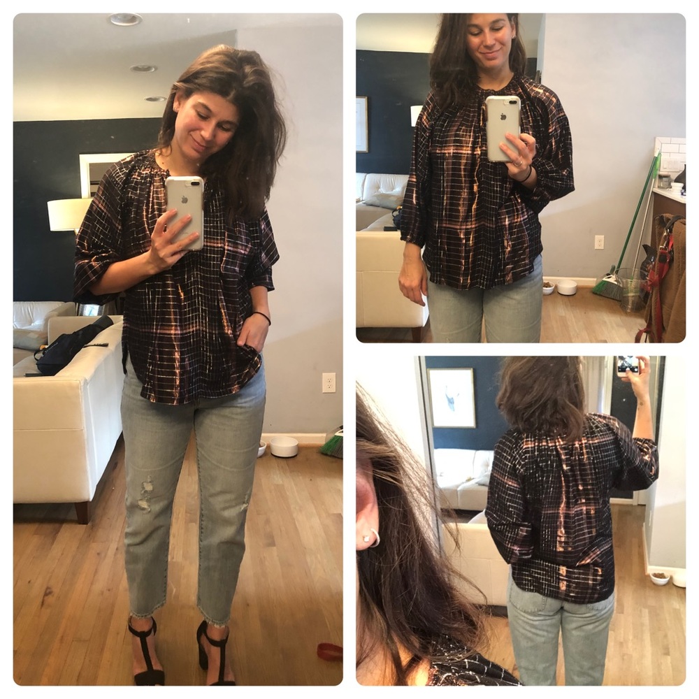 Sent to TRR Apiece Apart ‘Isla’ Blouse - Picture 5 of 8